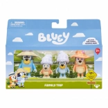Bluey – Family Trip Figure Set