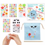 Creatieve set magisch zakje met stickers WOOPIE ART&FUN – verpakking 10 stuks