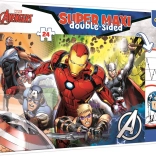 Super Maxi Double-Sided Puzzle 24 Pieces – MARVEL AVENGERS