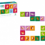 Animal Dominoes – 28 Tiles, Family Game for Kids