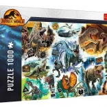 1000-Piece Puzzle – JURASSIC WORLD: In the Footsteps of Dinosaurs