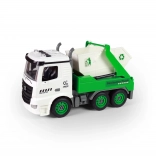 Csavarható konténeres autó fényekkel és hangokkal