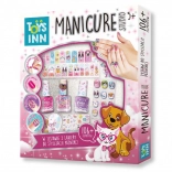 Set de manucure avec motifs d’animaux – 3 vernis