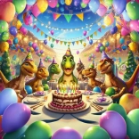 Puzzle Dinosaur Celebration 50 Pieces