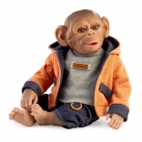 guca reborn małpka niemowlę z miękkim ciałem 32 cm