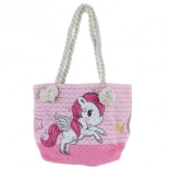 Látková kabelka cez rameno Jednorožec
