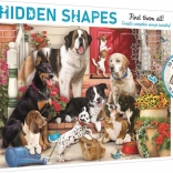 Puzzle HIDDEN SHAPES: Dog Fun