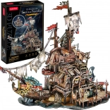 3D puzzle Pirate Port Tortuga 218 pieces