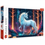 Puzzle 1000 pieces – mystical unicorn Trefl