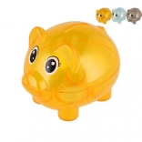 Átlátszó malacpersely 10 cm