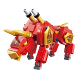Construction Set of Robotic Bull Qman Flaming Bull