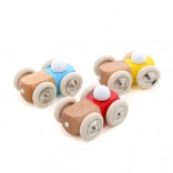 Vilac wooden toy car yellow