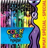 MAPED Color'Peps Monster Colored Pencils, 18 pcs