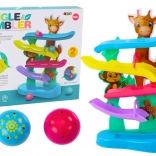 Colorful Ball Run Giraffe and Monkey with Sounds