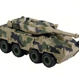 Military Vehicle with Flywheel and Effects