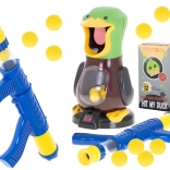 Hladová kachna – střelecká hra s pistolí a pěnovými kuličkami