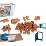 Teifoc Construction Set Creative Box I 145 pcs in Plastic Box 30x20x15 cm