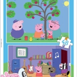 EDUCA PEPPA PIG Puzzle Set, 2×48 pieces