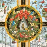 Puzzle Ravensburger Christmas Singing Birds XXL 500 pieces