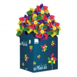 Vilac Colorful Pinwheel for Garden and Flower Pots