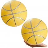 Pastel Yellow Rubber Beach Ball 20 cm