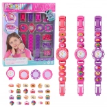 Set creativo fai-da-te per realizzare orologi e braccialetti