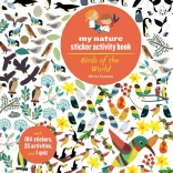 Chronicle Books activiteitenboek met stickers My Nature: Vogels van de wereld