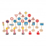 Small Foot panneaux de signalisation, ensemble de 25 pièces