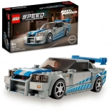 LEGO Speed Champions Nissan Skyline GT-R (R34) – Fast & Furious building set