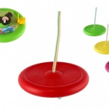 Kinderschotelschommel voor in de tuin, roze, diameter 28 cm