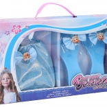 Blue Princess Slippers