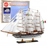 Decorative Model Ship Amerigo Vespucci 64x46cm