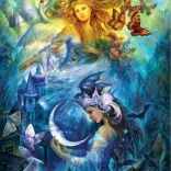 ART PUZZLE Princess of Day and Night Puzzle 1000 pieces