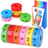 Mágneses matematikai henger gyerekeknek