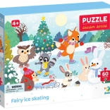 Dodo puzzle Seasons: Magical Winter Skating 60 pieces