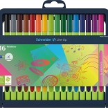 Schneider set fineliners Line-Up 16 stuks