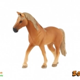 Modèle en plastique de cheval brun 13 cm