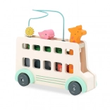 Wooden Animal Bus by Sarah Betz