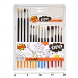 Pinselset 15 stuks
