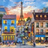 Puzzle Parisian Streets 500 pieces Castorland