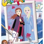 CreArt Disney La Reine des Neiges – Sœurs pour toujours peinture par numéros