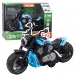 Blue Children's Motorcycle with LED Lights and Sounds