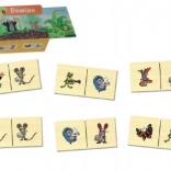 Wooden Dominoes MOLE Detoa