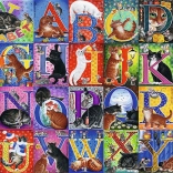 500-piece puzzle – Cat Alphabet Trefl