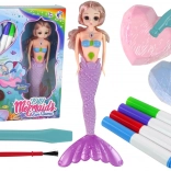 DIY Set Purple Sea Mermaid – Treasures and Excavations