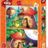 Puzzle Mushroom House 24 and 35 pieces – ART PUZZLE