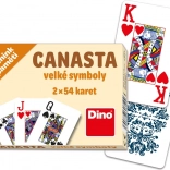 Memory Training: Canasta with Large Numbers