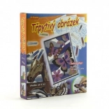 Artlover brokatowe obrazki zestaw 4 szt.