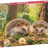 Puzzle Cute Visitors 500 Pieces by Cherry Pazzi