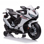 Children's Electric Motorcycle Honda CBR 1000RR White